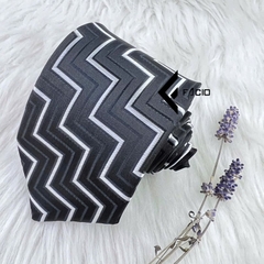 Cà vạt nam tự thắt hoạ tiết bản 8cm C054