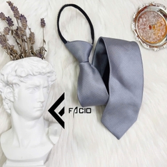 Cà vạt nam sẹc thắt sẵn Facio Shop bản nhỏ C07