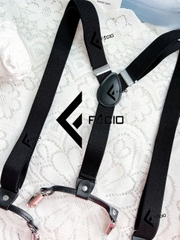 Dây đai thun 6 kẹp nam bản 2.5cm M1-04