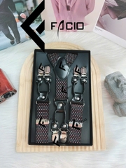 Dây đai chữ Y nam Facio Shop 6 kẹp chất thun bản 3.5cm M04