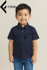 Áo Sơ Mi tay ngắn em bé S11