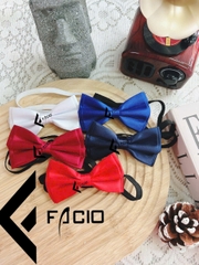 Nơ đeo cổ em bé Facio Shop phi bóng thắt sẵn X06