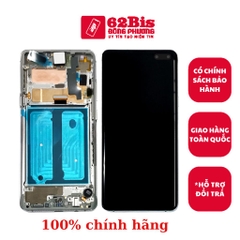 Màn hình Samsung S10-5G / G977 + Khung (Zin Ép Kính)
