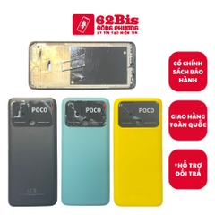 Vỏ Xiaomi Poco C40 Bộ Full Có Sườn (Zin máy)
