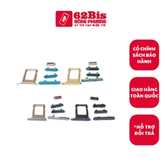 Bộ nút Ngoài + Khay Sim Iphone 14 pro / 14 promax ( Zin)