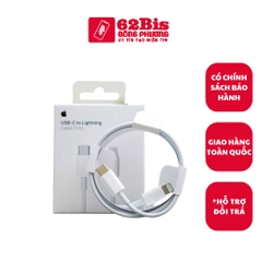 Cáp Sạc Iphone 20W 2M Type C to Lightning 100% zin hãng mã VN (Zin hãng hộp 10c)