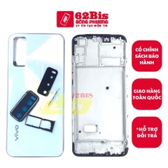 Vỏ Vivo Y20 / Y20S / Y12S Full bộ có sườn (Zin)