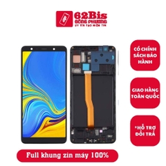 Màn Hình Samsung A750 / A7 2018 / A750FN Full khung Zin bóc máy (100% Chính hãng)