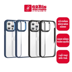 Ốp Likus Iphone Lưng Trong Viền Camera