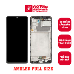 Màn Hình Samsung A42 5G / M42 / M426 / A426 + Khung Amoled Phôi lớn (Zin hãng KTX)