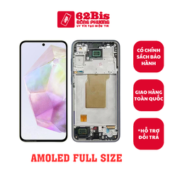 Màn Hình Samsung A35 - 5G / SM-A356B Khung Amoled phôi lớn (Hãng KTX)