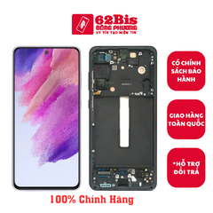 Màn Hình Samsung S21 FE / S21 FE 5G / S21Fe / G990 (100% Zin Máy) - KHUNG Silver