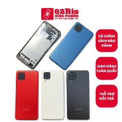 Vỏ Samsung A12 / A125f Full bộ có sườn (Zin)
