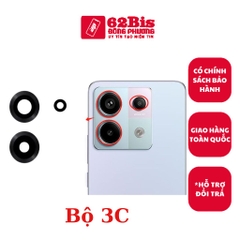 Kính Camera Xiaomi Redmi Note 13 pro 5G / Poco X6 5g - Bộ 3c