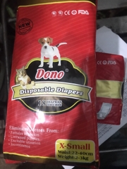 Tả Cho Chó Cái DONO XS 18 Miếng ( 2-3KG )