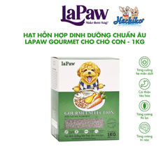 Thức ăn hỗn hợp dinh dưỡng chuẩn Âu laPaw Gourmet cho Mèo con 1kg