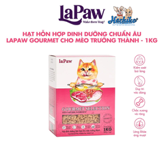 Thức ăn hỗn hợp dinh dưỡng chuẩn Âu laPaw Gourmet dành cho Chó con 1kg