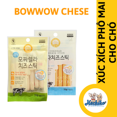 Bowwow Thịt Xúc Xích Cá Hồi/ Cá Ngừ Hun Khói Mèo