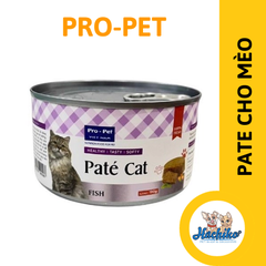 Pate Cat Pro Pet  dành cho mèo vị cá 190gr (thùng 24lon)