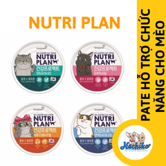 Nutri Plan Pate mèo hỗ trợ chức năng 160gr