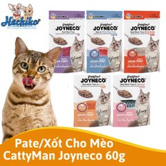 Pate/Xốt Cho Mèo CattyMan Joyneco 60gr