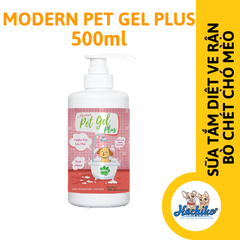 Sữa tắm phòng ve rận Modern PET GEL plus 500ml