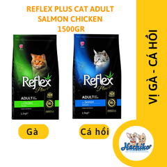 Thức ăn cho mèo trưởng thành Reflex Plus Cat Adult Cá hồi chiết lẻ 1kg