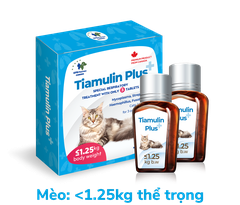 GFB Tiamulin Plus viên uống đặc trị hô hấp mèo (hộp 2 lọ 6 viên)