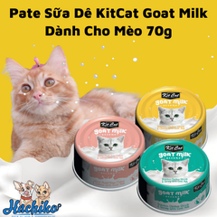 Pate sữa dê KitCat Goat Milk dành cho Mèo 70g