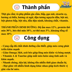 Thức ăn dành cho Mèo con Whiskas vị cá biển và sữa 1.1kg từ 2-12 tháng tuổi