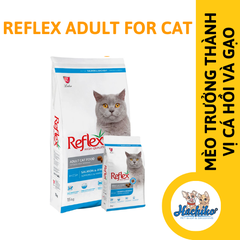 Thức ăn dành cho mèo Reflex Adult Cat Food Salmon & Anchovy 15kg vị cá hồi cá cơm