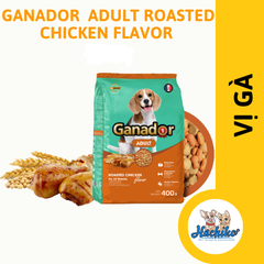 Thức ăn cho chó Ganador vị gà nướng Adult Roasted Chicken Flavor 400gr/3kg/20kg