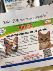 Men hỗ trợ đường tiêu hóa cho Chó Mèo Biotic 5g