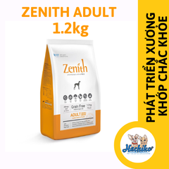 Thức ăn hạt mềm cho chó trưởng thành Zenith Adult 1.2kg