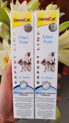 Gimcat gel kitten paste 50gr Gel dinh dưỡng cho mèo con trên 6 tuần