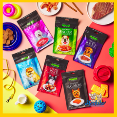 Snack Prama gà mềm nhiều vị cho Chó 70gr 