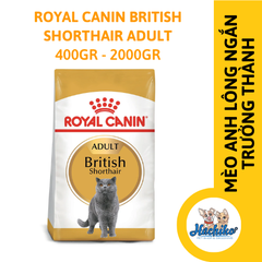 ROYAL CANIN British Shorthair Adult 400gr/2kg - Thức ăn Mèo Anh lông ngắn trưởng thanh