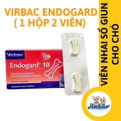 Viên nhai sổ giun Virbac Endogard cho Chó