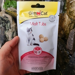 Gimcat Snack Malt tabs 40gr hỗ trợ tiêu búi lông MÈO