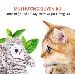 Đồ Chơi Mèo Cảm Biến Hình Chim Cú Mèo FOFOS