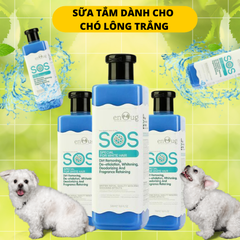 Sữa tắm SOS cho chó lông trắng 530ml