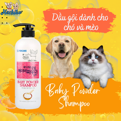 Dầu gội cho chó con Baby Powder Forcans 550ml