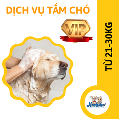 Dịch vụ tắm cho Chó từ 21-30kg VIP