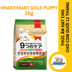 Thức ăn Smartheart Gold Toy vị cừu và gạo 1kg dành cho chó trưởng thành giống nhỏ