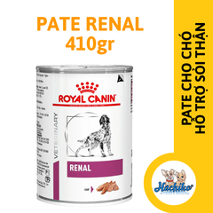 Pate dành cho Chó Royal Canin Renal Canine Loaf 410g hỗ trợ sỏi thận