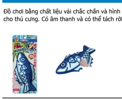 Đồ Chơi Gặm Hình Cá