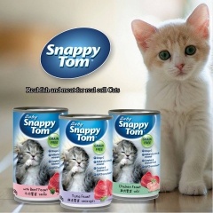 Pate hỗn hợp Snappy Tom cho mèo con 150gr