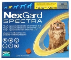 NEXGARD SPECTRA 3.5-7.5KG(hộp 3 viên)