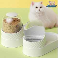 Bát ăn uống tự động Chó Mèo 2 lít - Bình uống nước tự động dành cho thú cưng