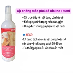 Xịt chống phá đồ cho mèo 175ml